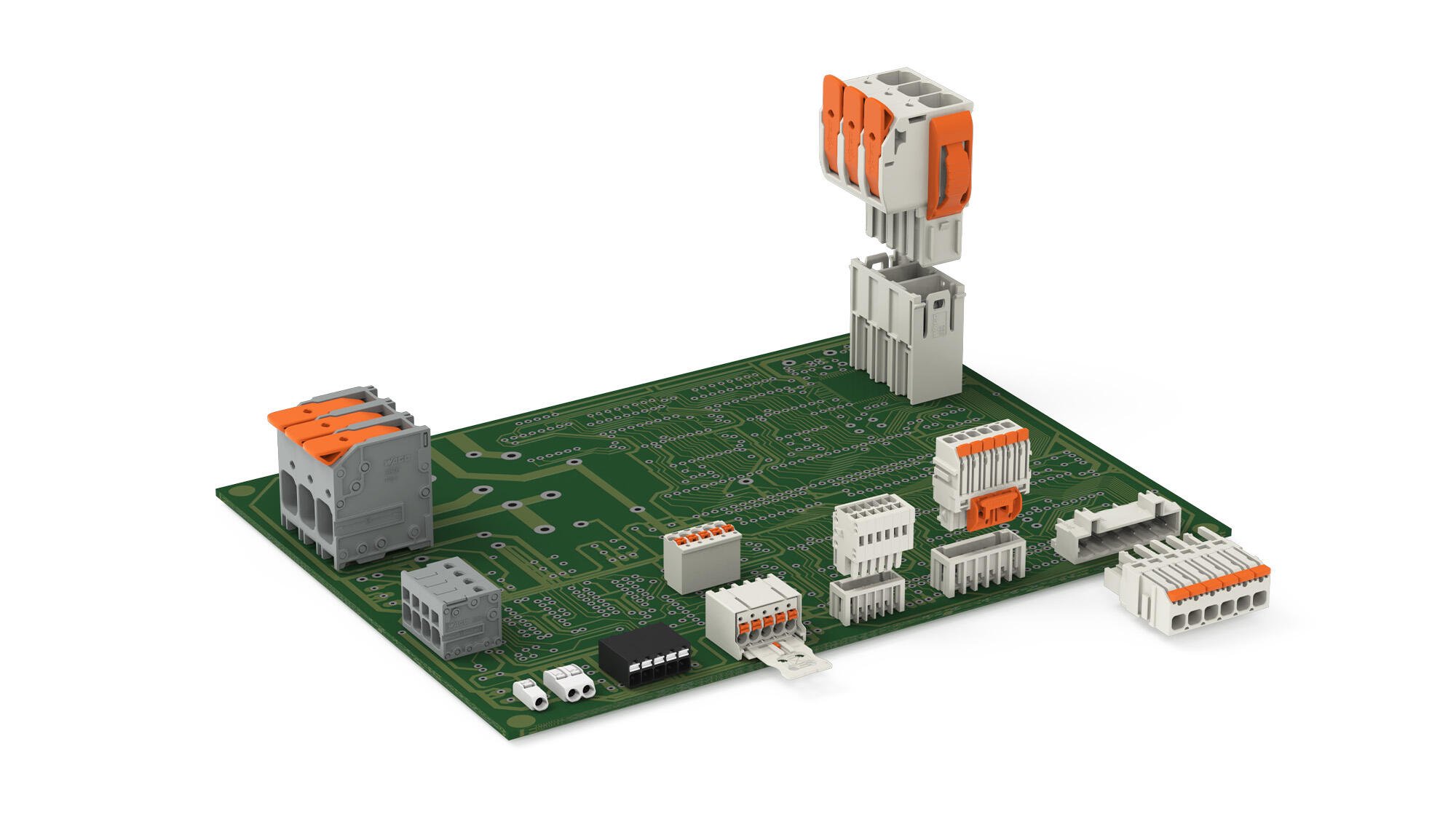 Роз'єми та клеми для PCB